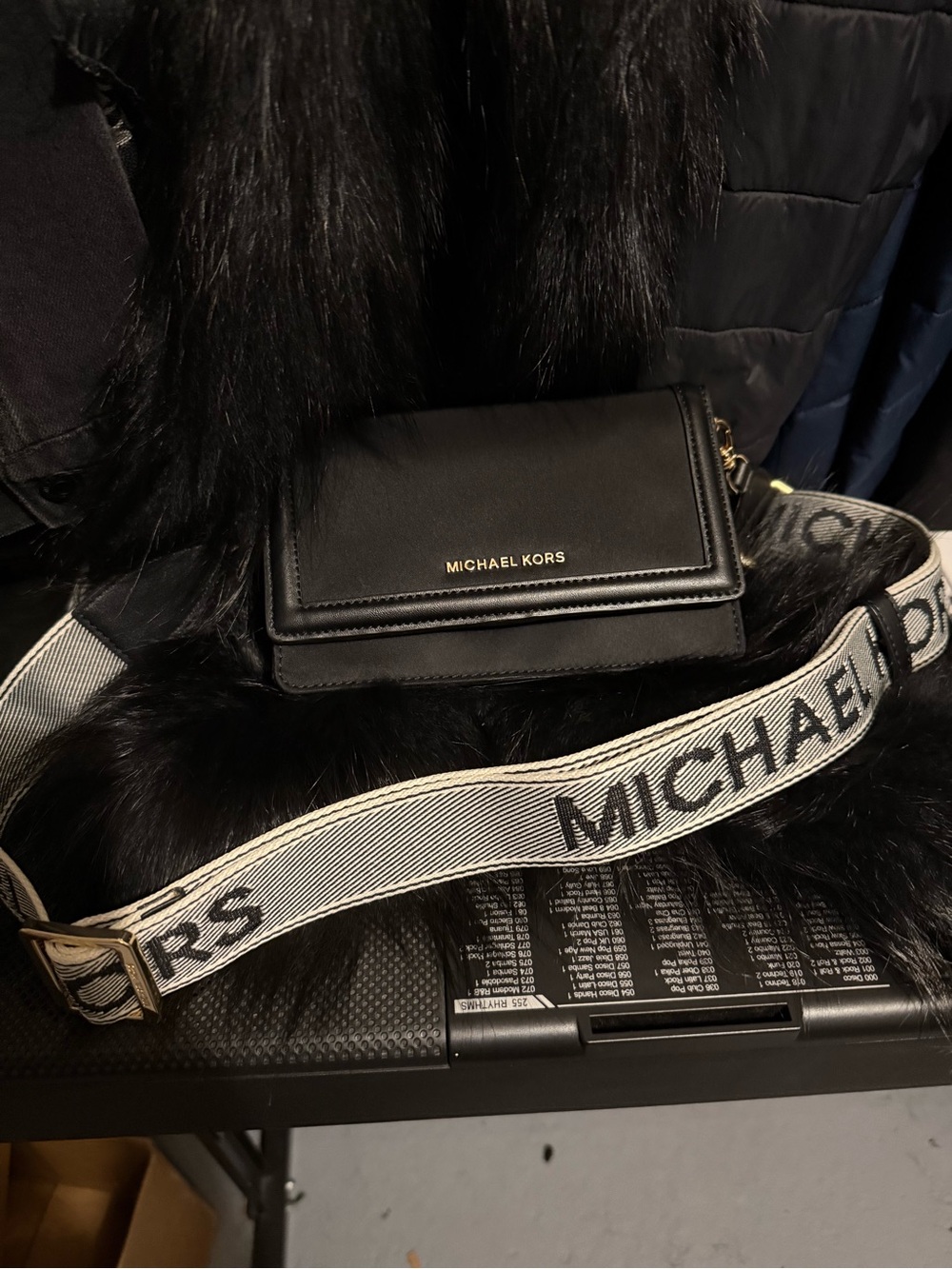 Michael Kors Jet Set Small Nylon Gabardine Smartphone Crossbody Bag